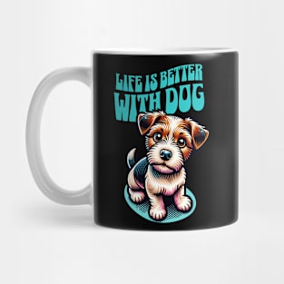 Life is Better with Dog Mug